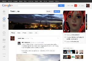 Google+ Screen mini